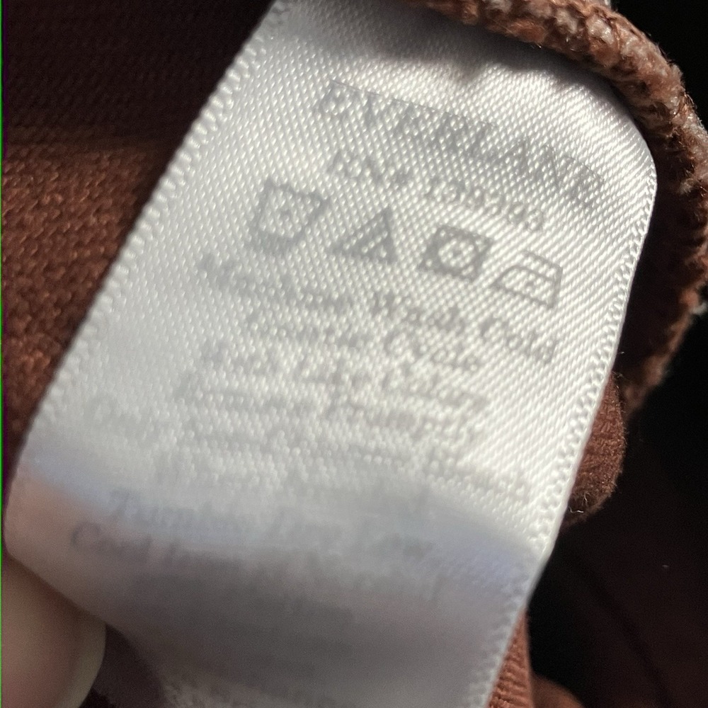 Everlane Shorts Womens Sz 0 Rust or Orange-brown high-waisted cotton twill - Picture 9 of 11